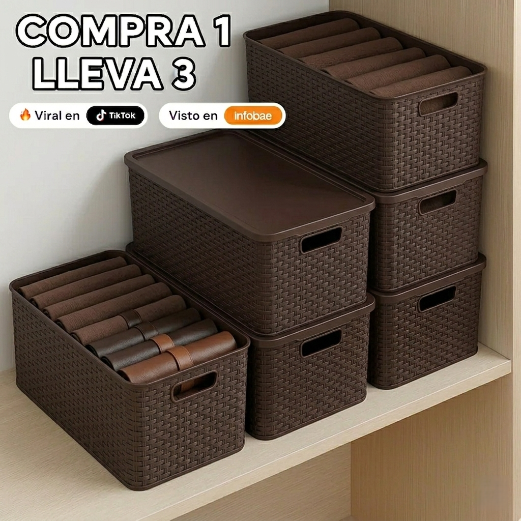 Organizadores de Ropa (Comprá 1 y lleváte 3)