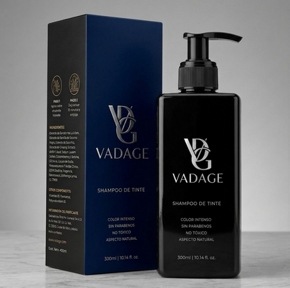 Shampoo de tinte instantáneo