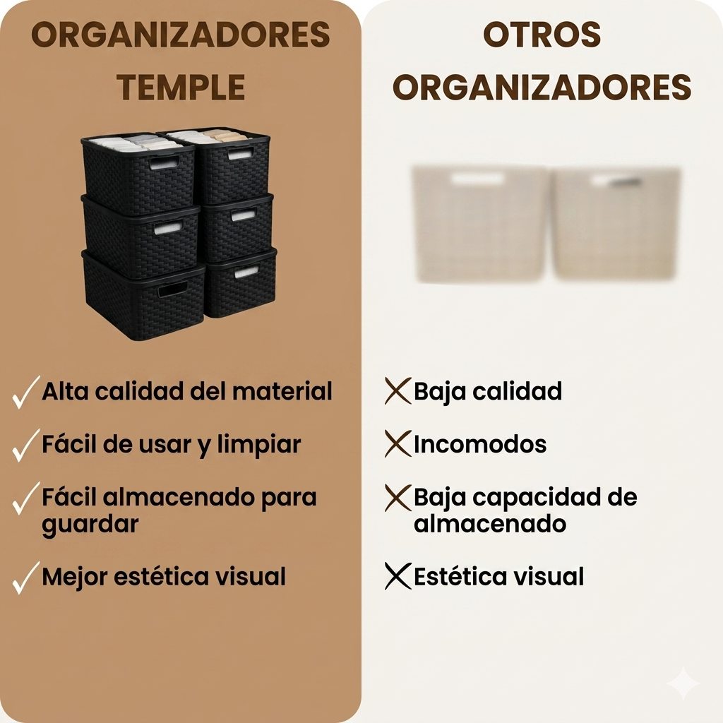 Organizadores de Ropa (Comprá 1 y lleváte 3)